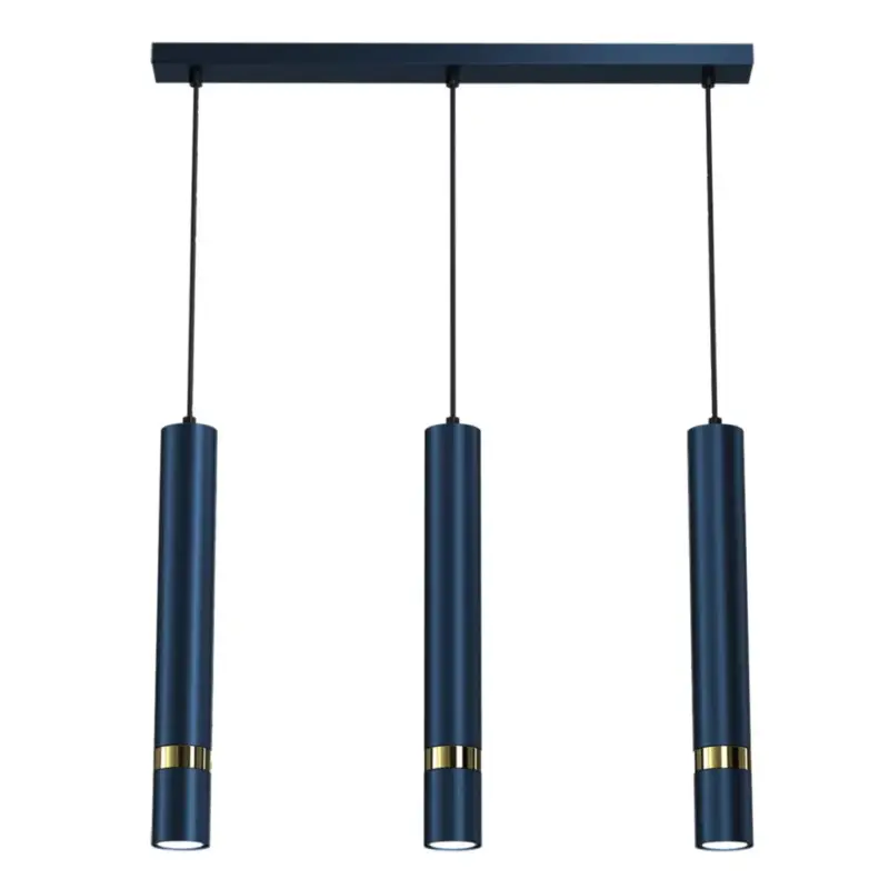 JOKER BLUE GOLD függőlámpa 3 x GU10 MILAGRO Fém modern stílusban Bestseller