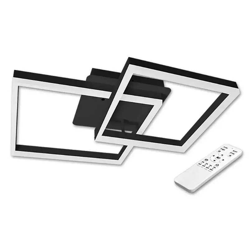 Kiárusítás LED csillár mennyezeti lámpa 70W CCT GALAXIS HERCULES fekete + távirányító
