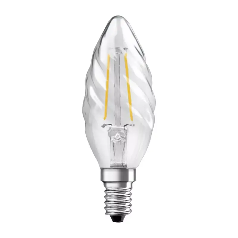 LED izzó E14 BW35 2.5W = 25W 250lm 2700K 300° OSRAM STAR izzószál Szuper akció