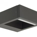 Outlet Kültéri kerti homlokzati lámpa FALI LÁMPA LED forma YB19504 7W 560lm 4000K semleges Su-Ma