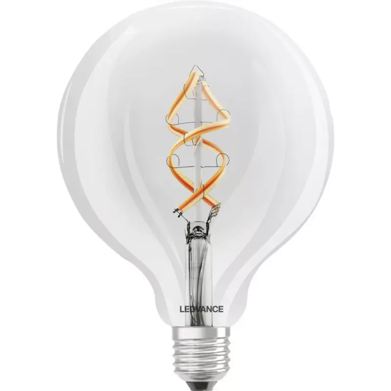 Olcsóbb E27 G125 LED izzó 4.5W = 30W 2700K Meleg RGB 300lm 300° LEDVANCE SMART+ WIFI Izzószál szabályozható