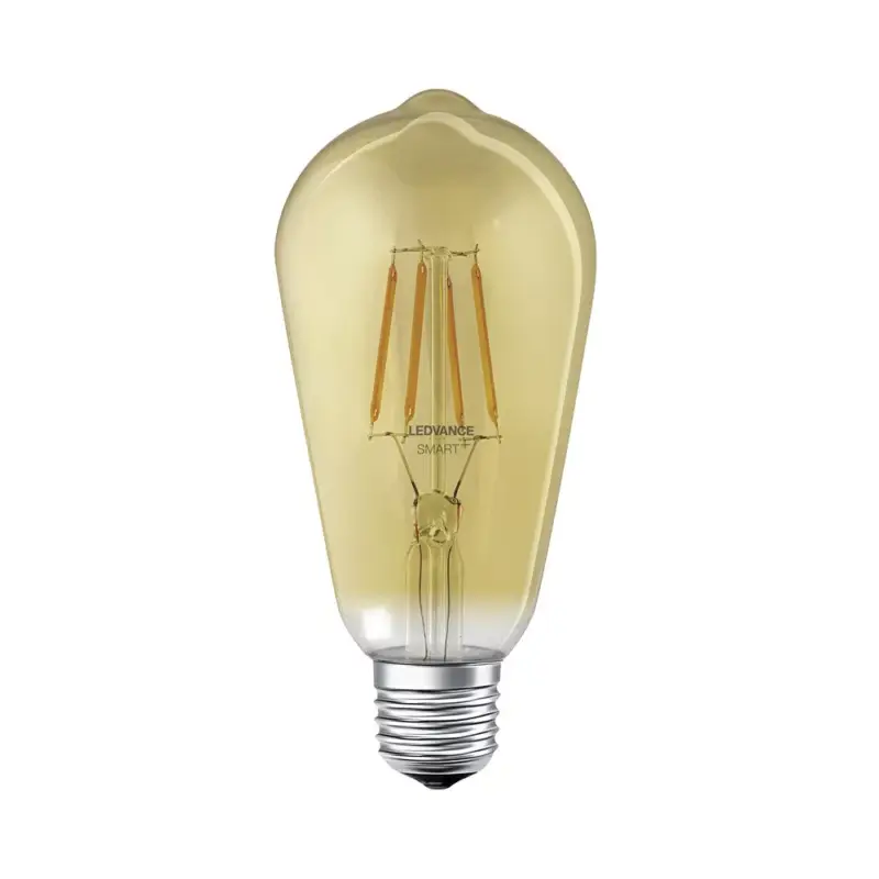 E27 ST64 LED izzó 6W = 53W 2400K Meleg 680lm 300° LEDVANCE SMART+ WIFI izzószál szabályozható Különleges ajánlat