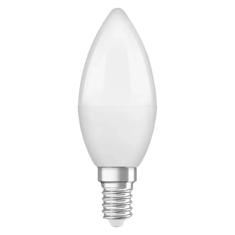 LED izzó E14 B35 4.9W = 40W 470lm 6500K Hideg 200° OSRAM STAR Kiárusítás