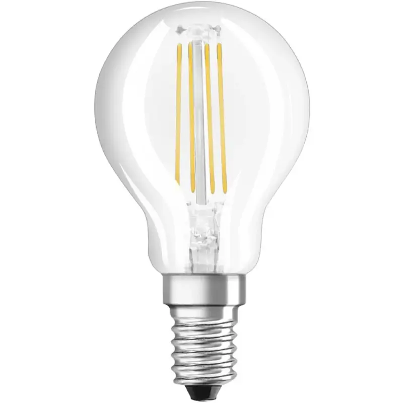 Újdonság LED izzó E14 P45 CL 6,5W = 60W 806lm 2700K 320°-os izzószál szabályozható OSRAM SUPER STAR