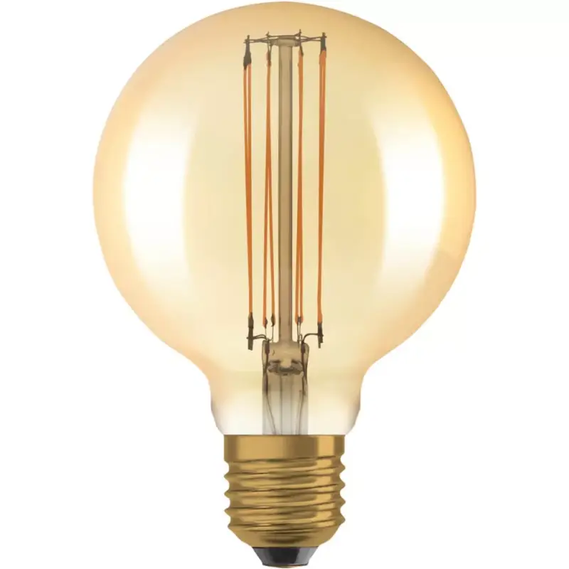 Kedvezmény Dekoratív LED izzó E27 G95 8.8W = 60W 806lm 2200K320°-os izzószál szabályozható