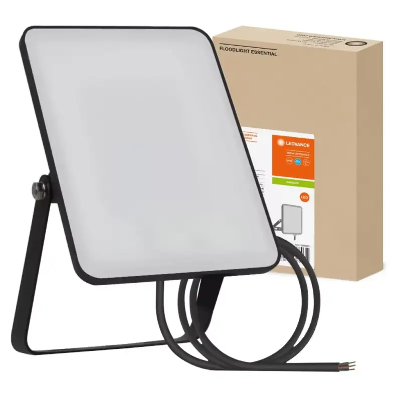 LED reflektor 20W 6500K 1800lm IP65 fekete LEDVANCE ESSENTIAL Különleges ajánlat