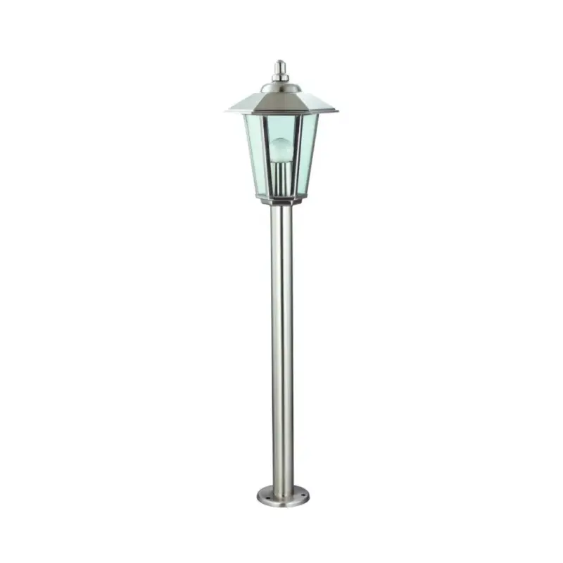 Kültéri LED kerti lámpa JUPITER E27 oszlop 80cm ezüst Volteno Korlátozott ajánlat