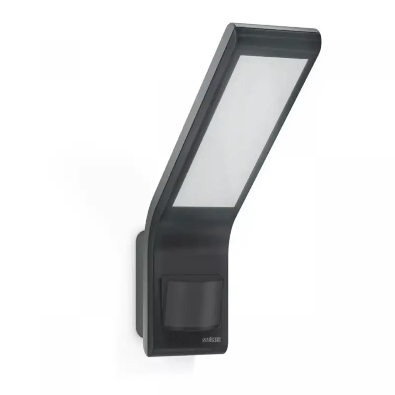 LED-es reflektor 7.2 W 648lm 4000K IP44 antracit mozgás- és alkony érzékelővel XLED vékony Steinel Árcsökkenés