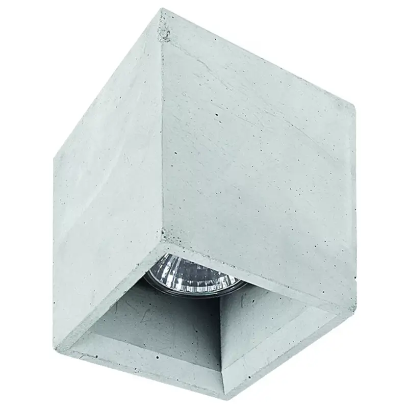 SHY 9388 Nowodvorski mennyezeti lámpa szürke GU10 négyzet alakú beton 12 cm modern Árcsökkenés