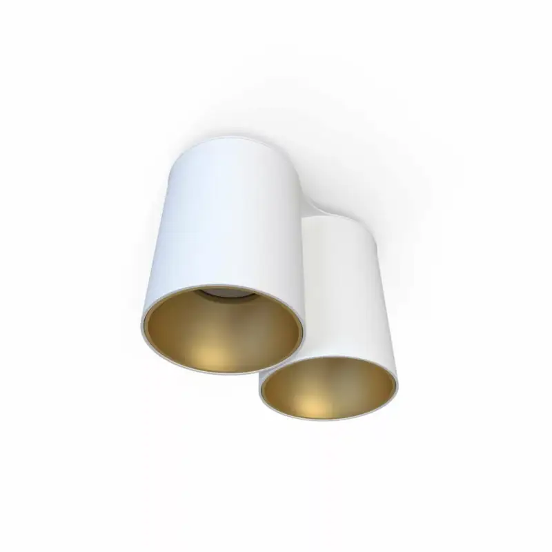 Legkelendőbb EYE TONE II Plafond lámpa 7665 Nowodvorski fehér-arany 2xGU10 mennyezeti spot modern