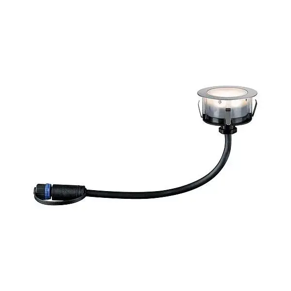 Kültéri kerti lámpa FLOOR ECO Plug & Shine LED 1W 24V IP65 3000K süllyesztett ezüst Paulmann Szezonális akció
