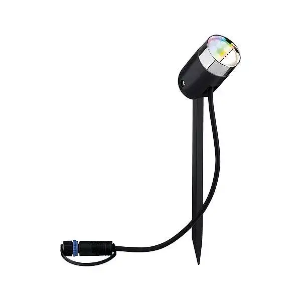 Kültéri kerti lámpa kültéri Plug & Shine Spot Pike LED 4W 24V IP44 RGBW ZigBee spotlámpa süllyesztett antracit Paulmann Kedvezményes ár
