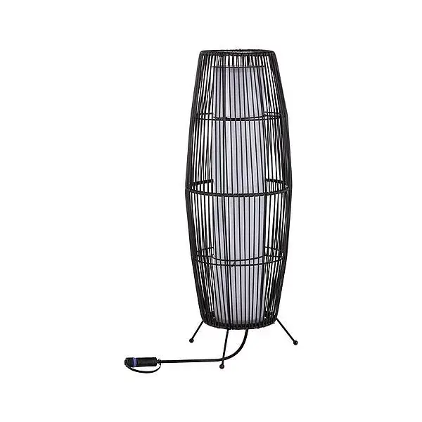Legjobb ár Izzó Plug & Shine LED 8W 24V IP44 3000K Rattan Black Paulmann