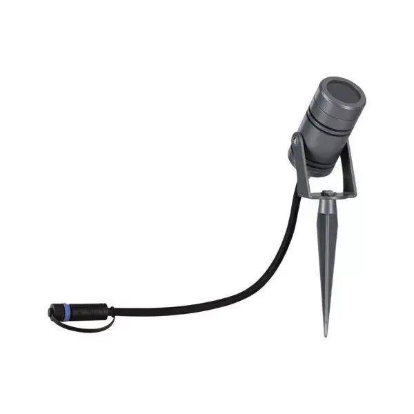 Vásárlói kedvenc Kültéri kerti lámpa kültéri Plug & Shine Spot LED 12W 24V IP65 3000K Spotlámpa süllyesztett szürke Paulmann
