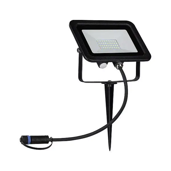Kültéri kerti lámpa Plug & Shine FLOOD Spot LED 15.5W 24V IP65 3000K Spotlámpa süllyesztett fekete Paulmann Újdonság