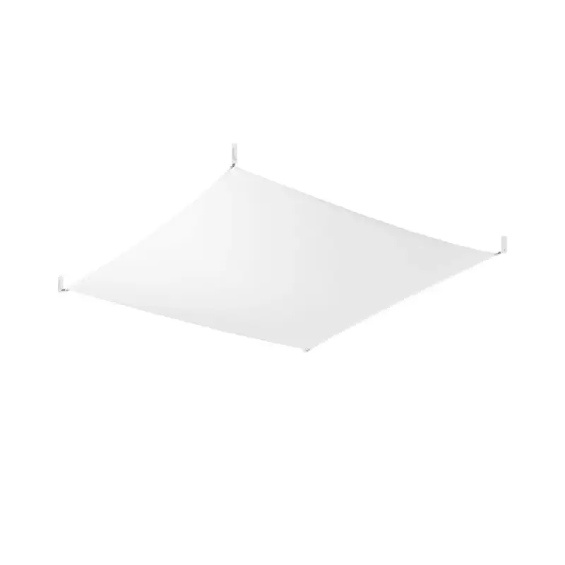 Csak ma Felületre szerelhető lámpatest LUNA 4 6xG13 9W 3000K Mennyezeti lámpa Minimalista Négyzet Fehér SOLLUX