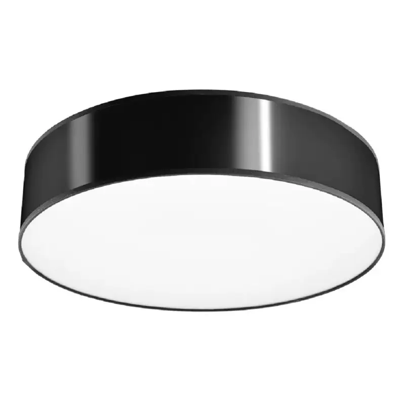 Felületre szerelhető lámpatest ARENA 4xE27 Kerek mennyezeti lámpa 55cm Modern fekete-fehér SOLLUX Népszerű