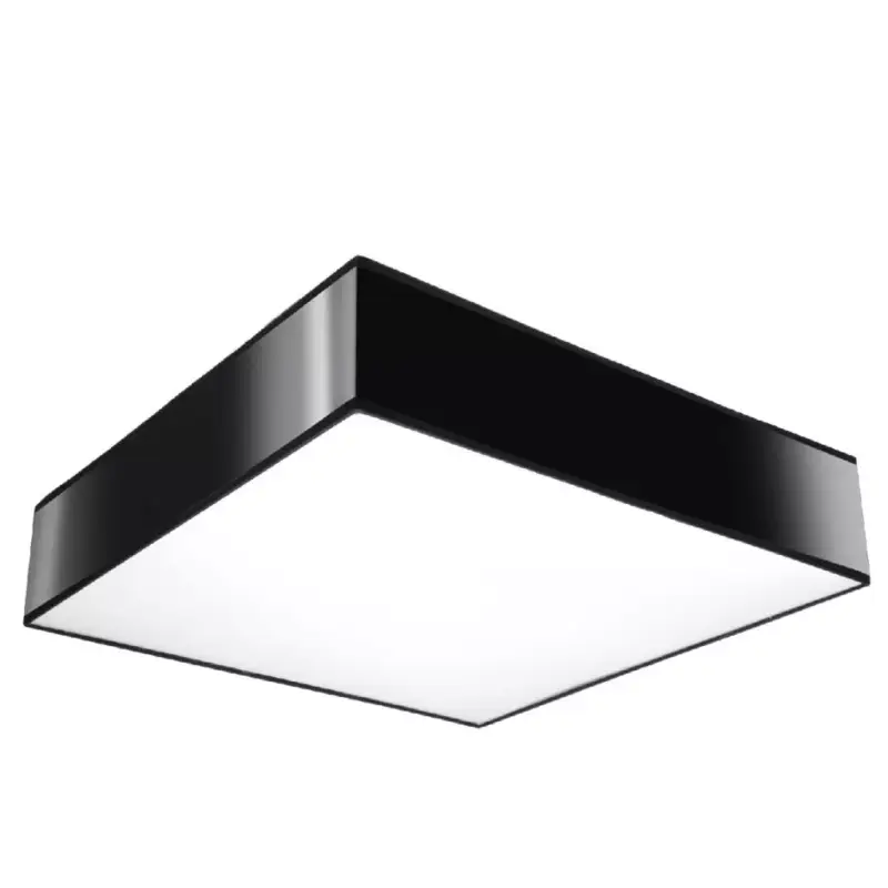 Felületre szerelhető lámpatest HORUS 3xE27 Négyzet alakú mennyezeti lámpa 45cm Modern fekete-fehér SOLLUX Ajánlat