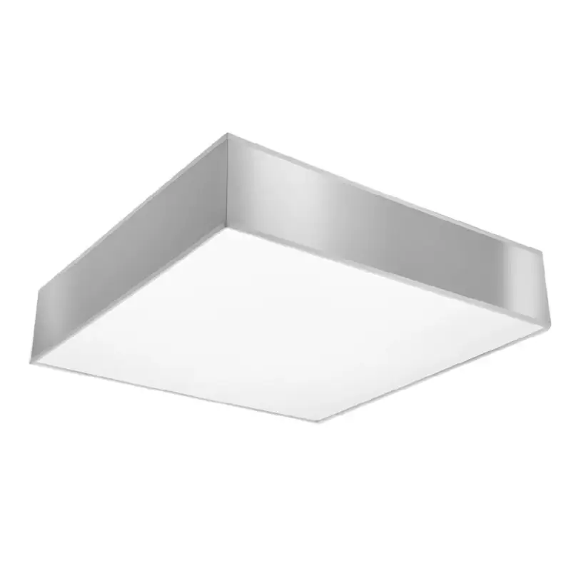 Legnépszerűbb HORUS LED mennyezeti lámpa 4xE27 négyzet alakú lámpatest 55cm szürke SOLLUX