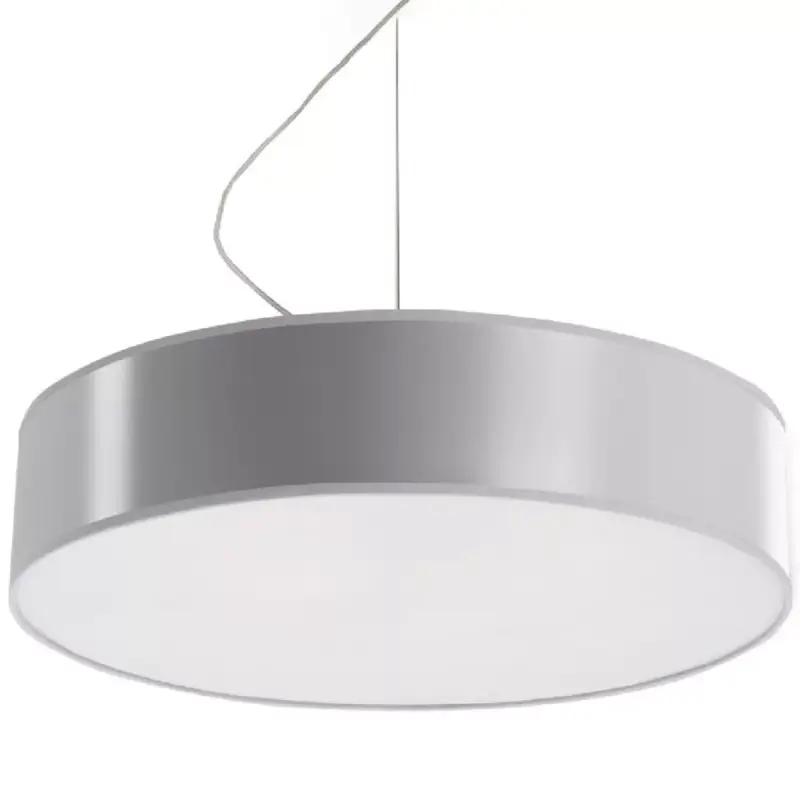 LED függő mennyezeti lámpa ARENA 3xE27 kerek 45cm szürke SOLLUX Szuper ajánlat