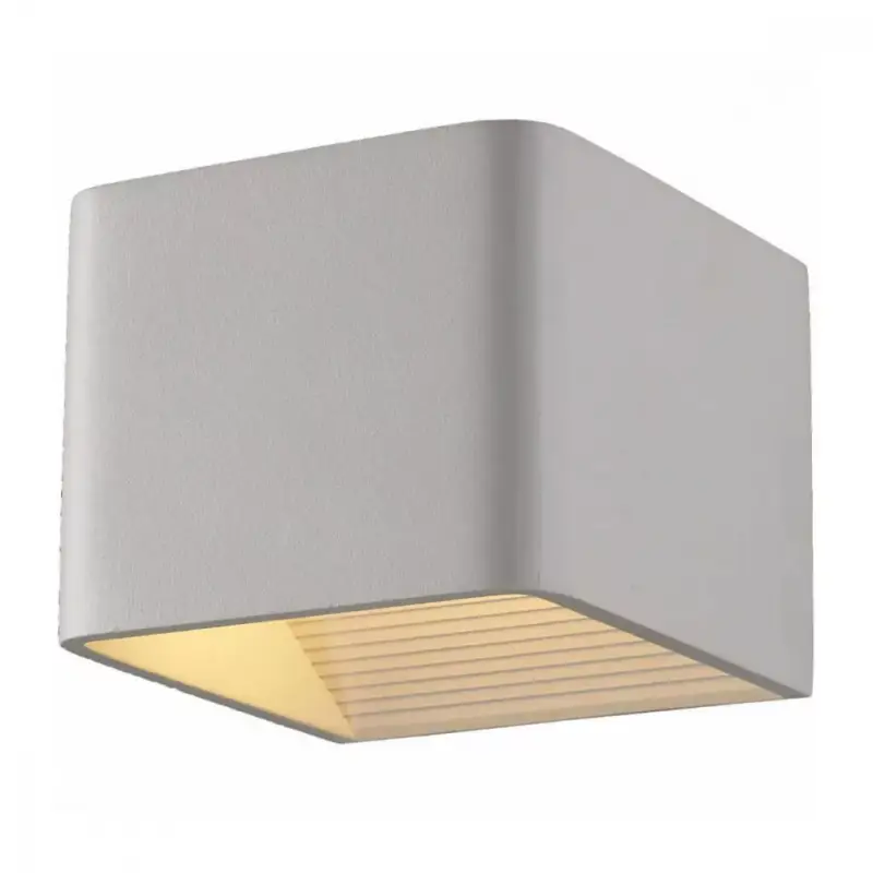ACRI LED 6W 3000K Cube Modern fehér fényű Prestige oldalfali lámpa Expressz szállítás