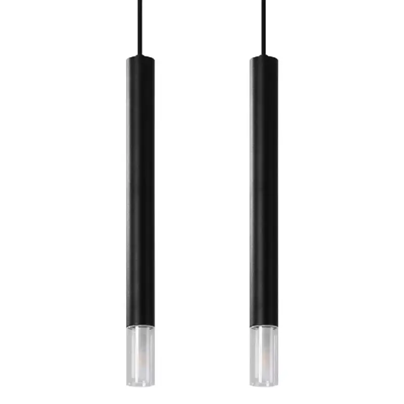 WEZYR LED függő mennyezeti lámpa 2xG9 fekete SOLLUX Árcsökkenés
