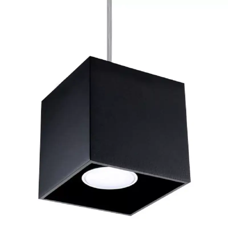 Csak ma QUAD GU10 túlnyúló LED mennyezeti lámpa fekete SOLLUX