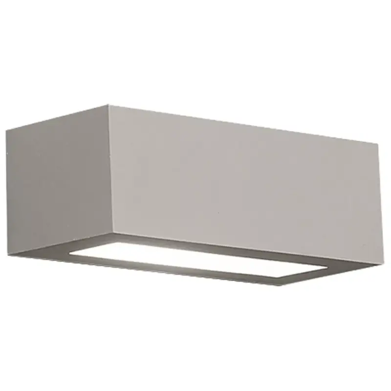 GIPSY 2206 Nowodvorski szürke fali lámpa 2xE27 beton vakolat+üveg 30 cm minimalista Árcsökkenés