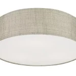 Mennyezeti lámpa TURDA 8953 Nowodvorski szürke 3xE27 mennyezeti lámpa kerek PVC + acél 50 cm Classic Azonnal elérhető