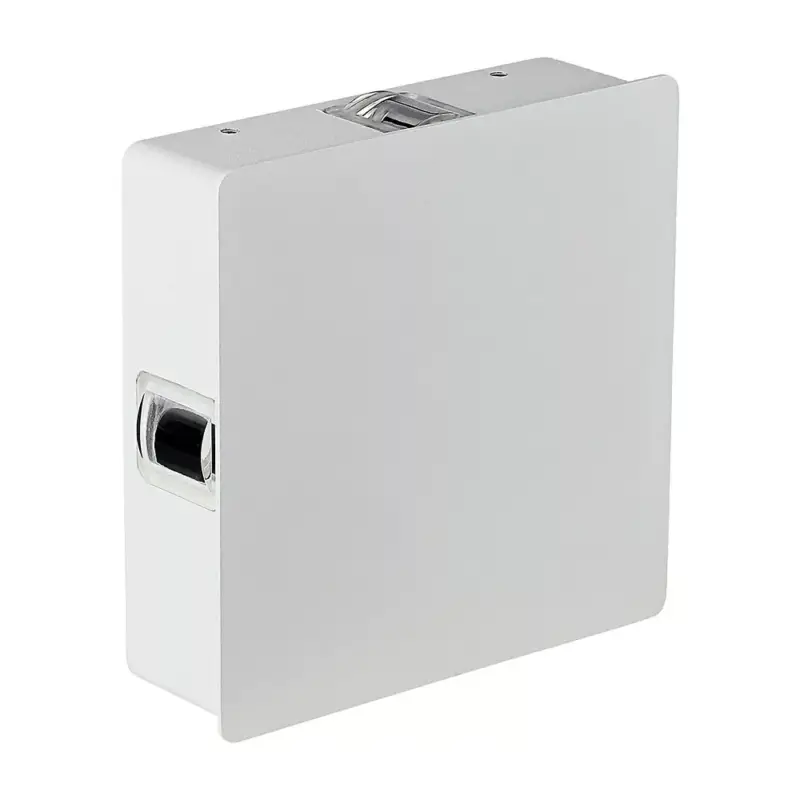 Kedvezményes ár LED fali lámpa 4W 3000K IP65 4-Light White Square VT-704 V-TAC