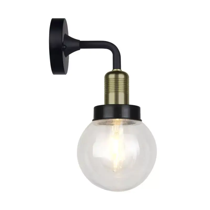 Fali lámpa Vezeték LOFT Fekete IP65 VT-720 V-TAC Népszerű