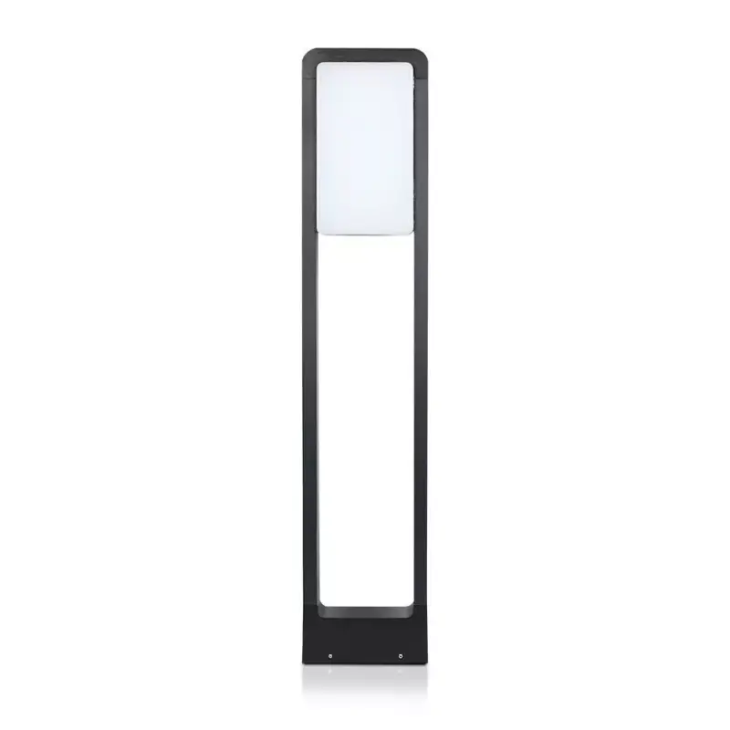 Kerti oszloplámpa 10W 3000K IP65 fekete Samsung Chip VT-33 V-TAC Végkiárusítás