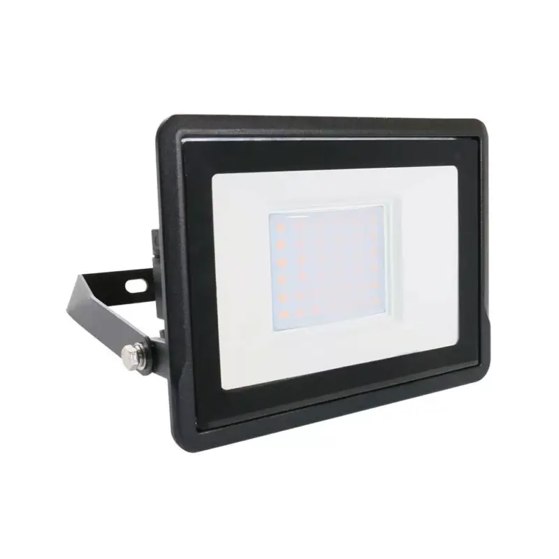 Vedd meg most LED reflektor 30W 2340lm 3000K IP65 fekete Samsung VT-138 V-TAC chippel