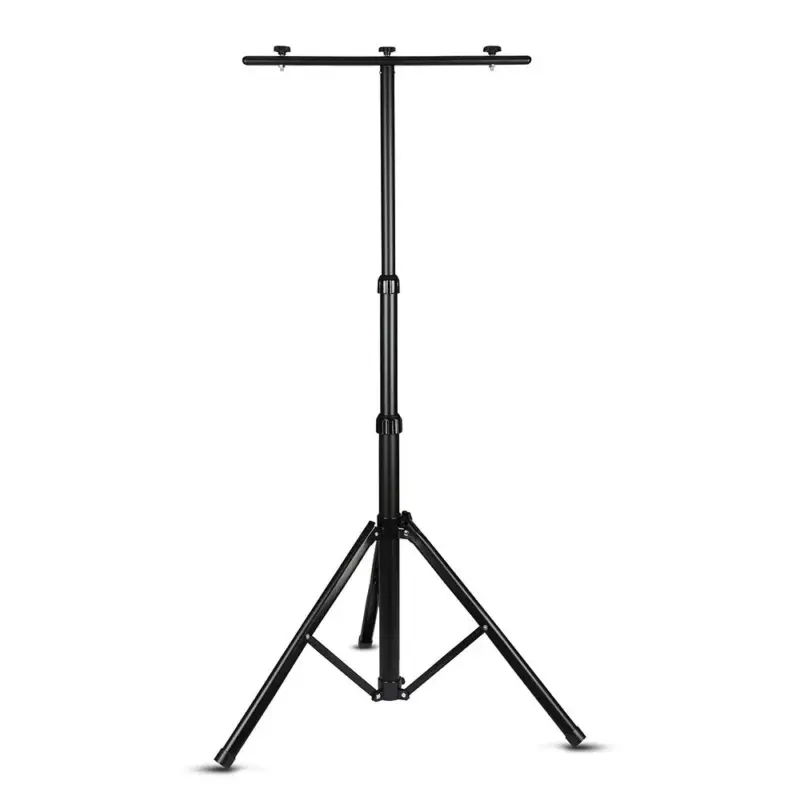 Dupla állvány állvány LED-es reflektorokhoz TRIPOD IP65 fekete VT-41150B V-TAC Azonnali szállítás