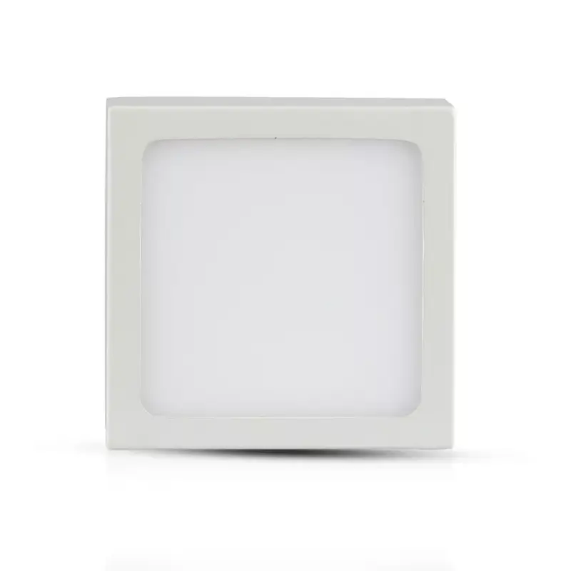 Rendeld meg most Felületre szerelt LED panel 12W 6400K Négyzet FLICKER FREE VT-1205 V-TAC