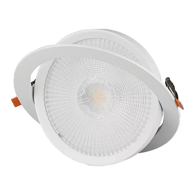 LED Spot süllyesztett lámpatest 30W 4000K mozgatható SAMSUNG CHIP - 5 év garancia VT-2-30 V-TAC Gyors szállítás