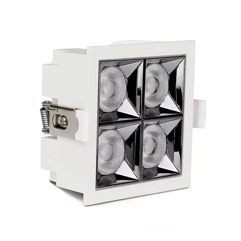 Kedvezményes ár LED Spot süllyesztett lámpatest 16W 4000K Fix SMD SAMSUNG CHIP 12'D VT-2-16 V-TAC