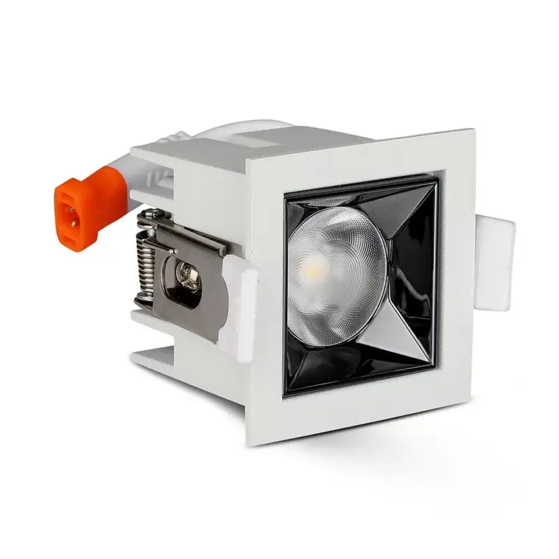 Csak ma LED Spot süllyesztett lámpatest 4W 5700K Fix SMD SAMSUNG CHIP 38'D VT-2-04 V-TAC