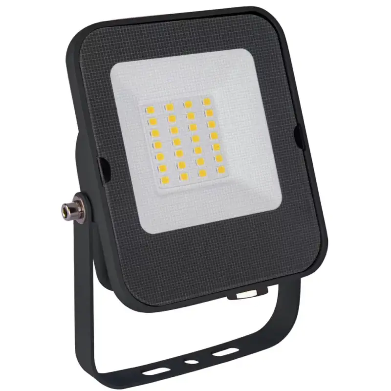 Legkelendőbb LED reflektor 20W 1600lm 6500K IP65 Fekete KOBI Premium MHN