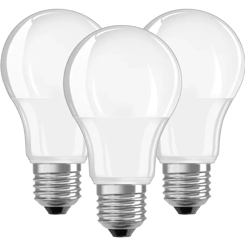 Akciós ár 3PAK LED izzó E27 A60 13W = 100W 1521lm 2700K Meleg 200° BELLALUX