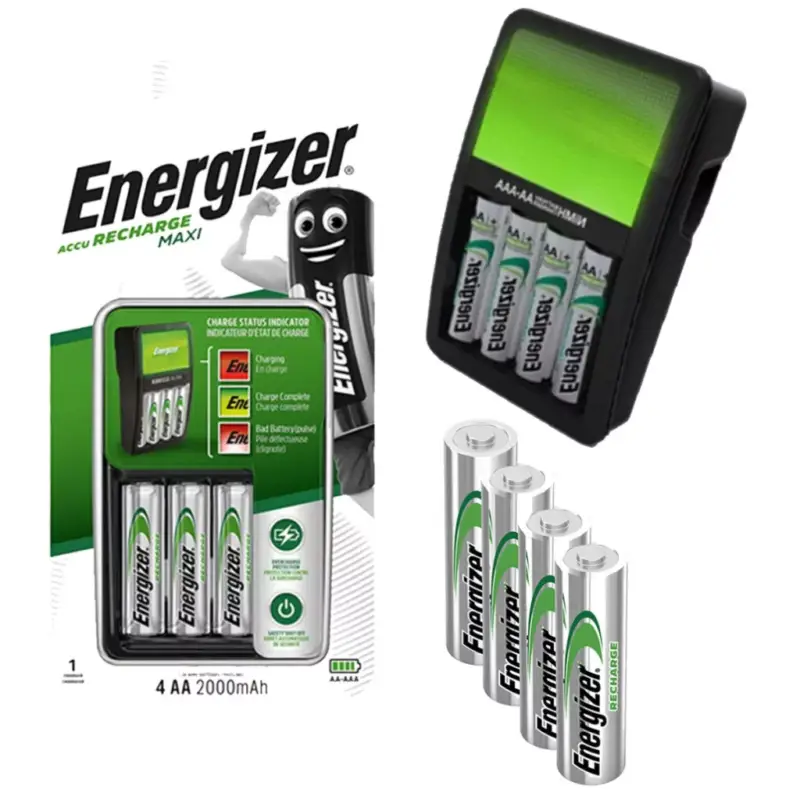 ENERGIZER MAXI+ TÖLTŐ 4x R6 AA POWER PLUS AKKU Végkiárusítás