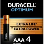 Nézd meg most DURACELL OPTIMUM AAA LR3 alkáli elemek 4 db