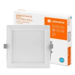 Szezonális akció Süllyesztett süllyesztett LED panel 18W 6500K DOWNLIGHT Slim SQ210 LEDVANCE négyzet