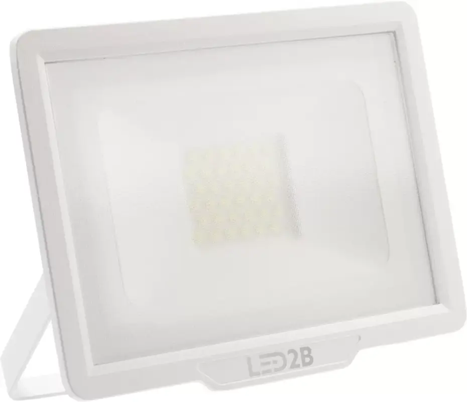 Szuper akció LED reflektor 30W 2400lm 6000K IP65 Fehér LED2B KOBI MH