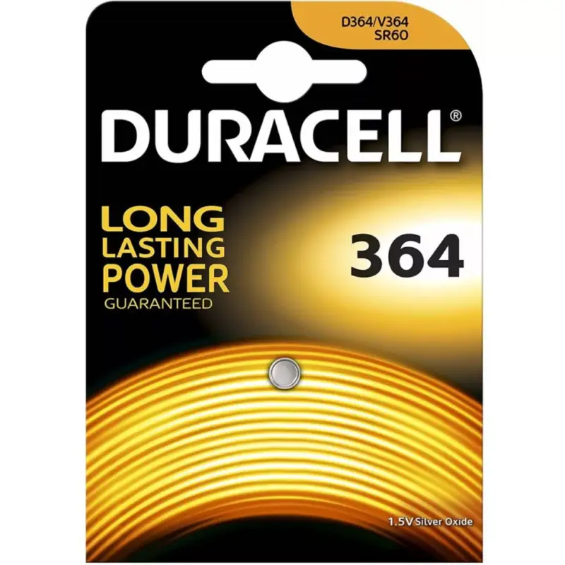 EZÜST AKKUMULÁTOR DURACELL D 364 SR60 G1 1 db-os buborékfólia. Nézd meg most