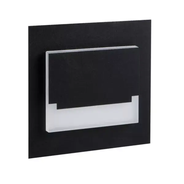 Akciós ár Dekoratív lépcsőlámpa fekete LED SABIK MINI 0.8W 13lm 3000K meleg Kanlux