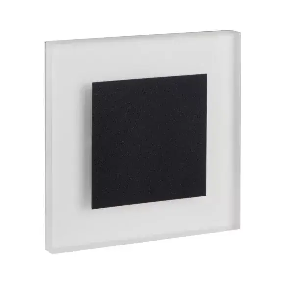 Végkiárusítás Dekoratív LED lépcsőlámpa APUS fekete 1.3W 13lm 3000K meleg 230V Kanlux