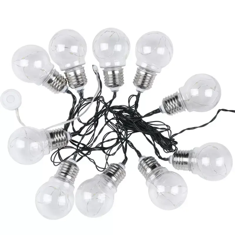 Exkluzív ajánlat Solar Garden Girland dekoratív LED 10x10W 3000K IP54 VT-71010 V-TAC