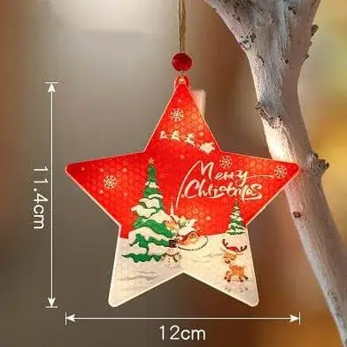 LED Star Medál 11,5cm 2700K karácsonyi LVT Kihagyhatatlan ajánlat