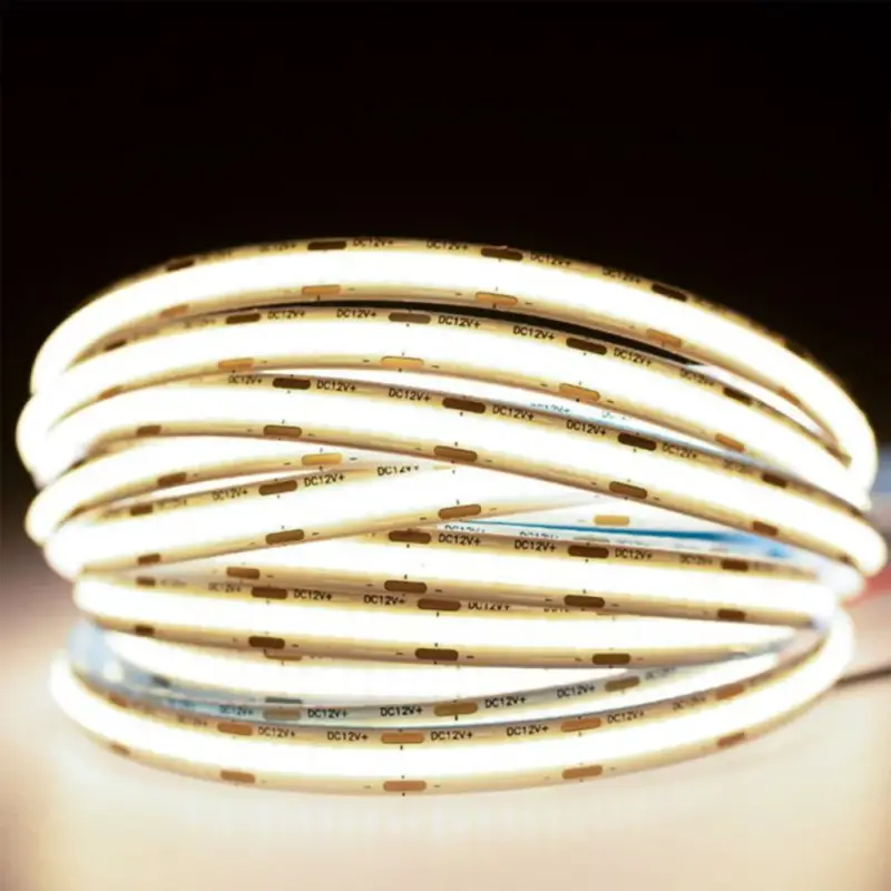 Legkelendőbb LED szalag 12V COB 35W 300LED 2835 Semleges 8mm 5m ECOLIGHT
